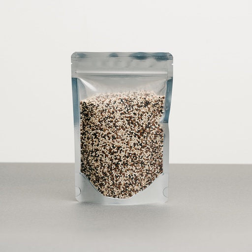 [5636-0625] Silver Back Stand Up Pouch + Ziplock 750g