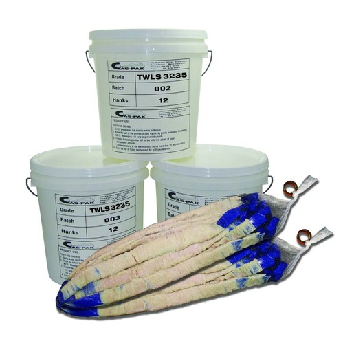 [TW3234] Whiskered 32/34 Hog Casings - Tubed Pail